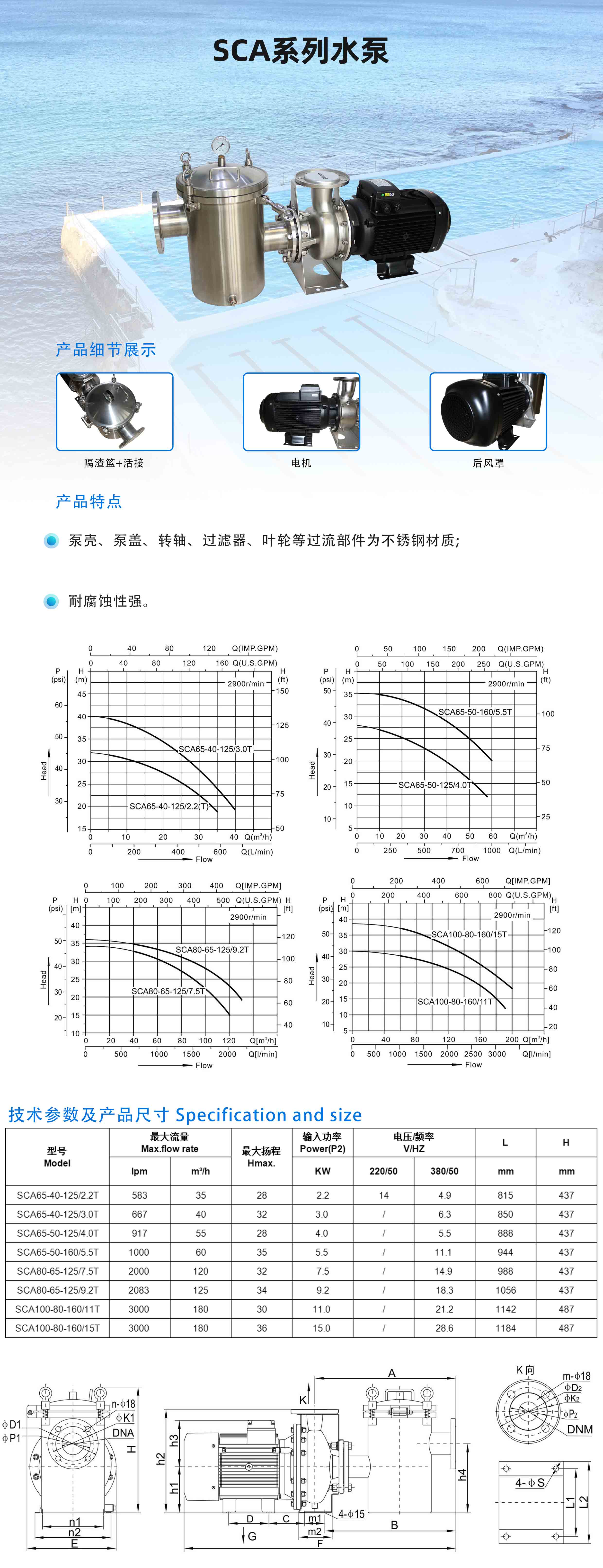 2.SCA系列水泵